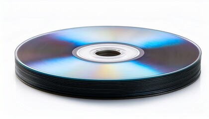 compact disc isolated on white