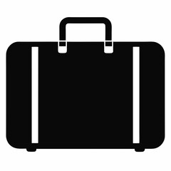 black briefcase icon