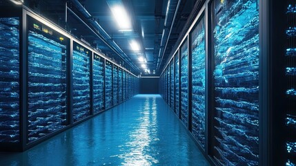 Eco-friendly data center cooling using ocean water
