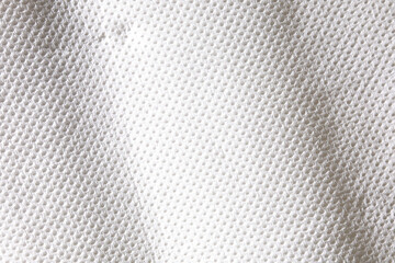 White tissue paper macro texture