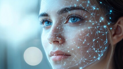 Emotional AI expressing feelings through facial features