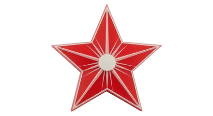 Isolated Red Star