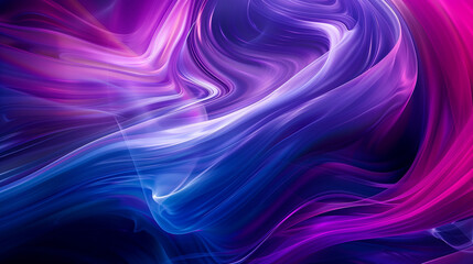 Fototapeta premium Futuristic Purple Cyan Mesh Background