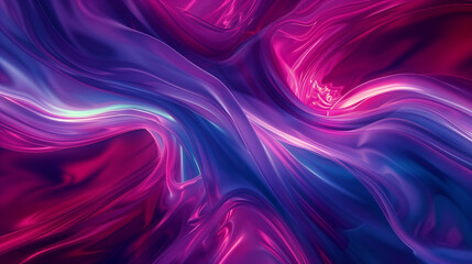 Futuristic Purple Cyan Mesh Background