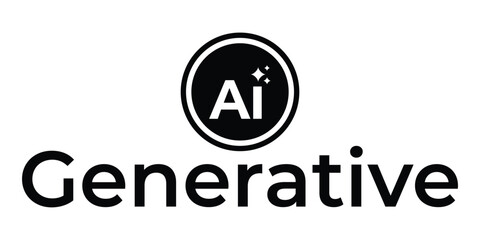 Generative AI Icon Set – Chatbot, Prompt Toggle, Command Symbols and Magic Stars,