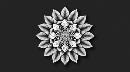 Abstract Mandala Design