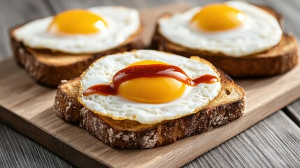 Elegant Wooden Board with Rich Grain Patterns Showcasing Natural Beauty