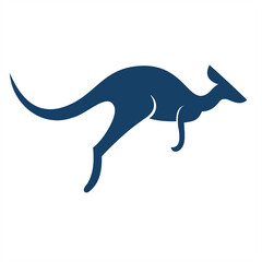 A very elegant kangaroo logo that can be used for any type of company