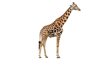 Isolated Giraffe