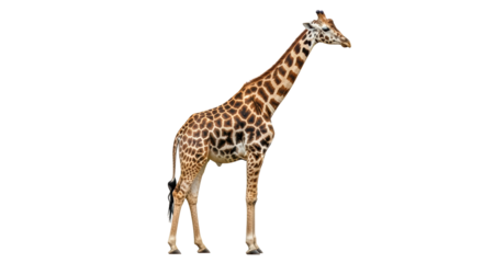 Isolated Giraffe