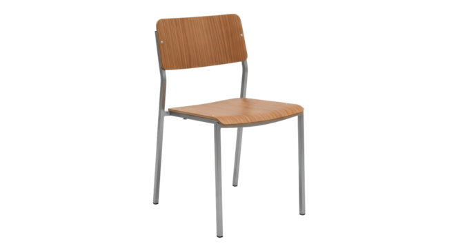 Isolated School Chair