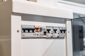 Electric circuit breakers for the protection of electrical loads.