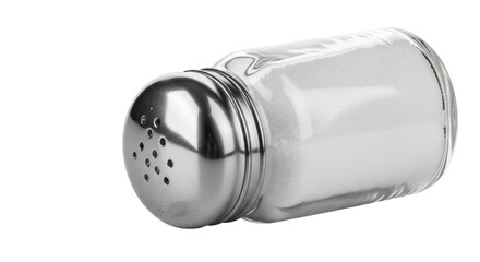 Isolated Salt Shaker on White Background