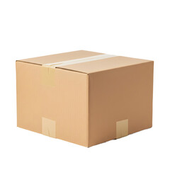 cardboard box isolated on white background,png
