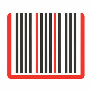 Barcode, barcode scanner, barcode symbol, scannable code, retail barcode, vector icon