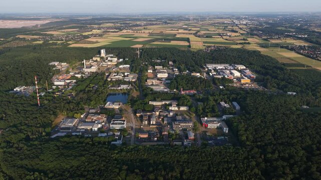 Forschungszentrum Julich in Germany. Interdisciplinary research center focused on physics, supercomputing, health, energy, environment, and information.