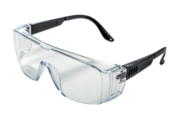  safety-glasses--isolated on white background png, ai generated