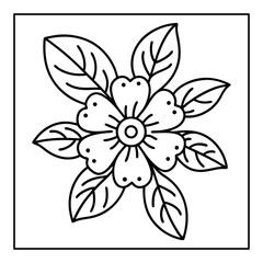summer coloring pages vector illustration
