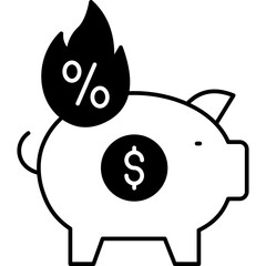 Hot sale vector icon in glyph Style 