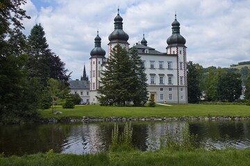 Castle in Vrchlabi in Czech republic
