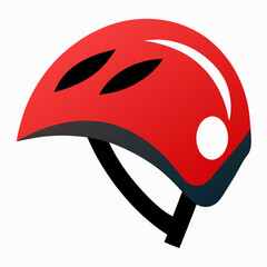 Obraz premium bicycle-helmet-on-white-background