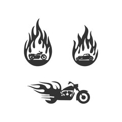 Flame Elements Icon New Desigin