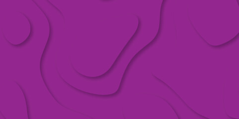 3D Papercut Stylized coloring topographic contour scheme and terrain. Abstract geometric layered curve line coloring background. Topographic contour lines vector map seamless pattern vector.	