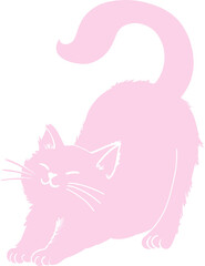Pink cat