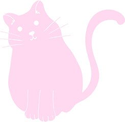 Pink cat