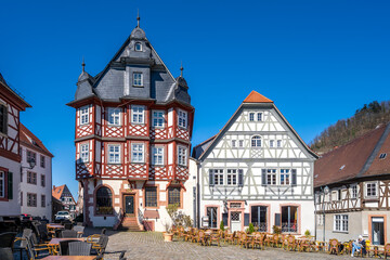 Altstadt, Heppenheim, Deutschland 