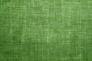 Green linen texture background with crosshatch pattern details.