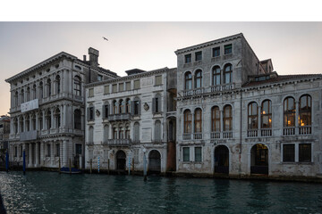 The Old Town of city of Venice, Italy