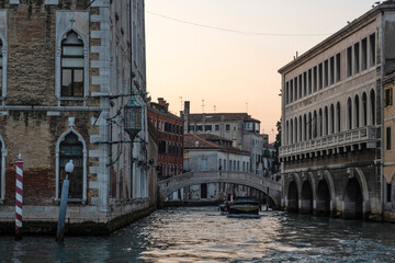 The Old Town of city of Venice, Italy