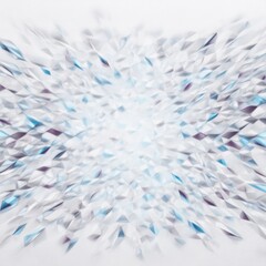 Abstract Colorful Fragmented Design with Blue and Purple Tones