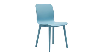 Isolated Blue Chair