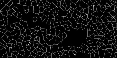 Dark abstract polygonal mosaic background. Abstract Broken Stone rough-textured. seamless mosaic of grey granite blocks. Seamless pattern mosaic marble pattern texture with seamless shapes and design.