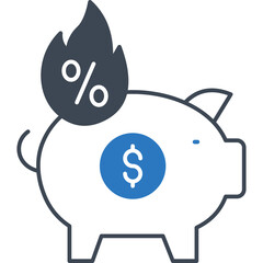 Hot sale vector icon in 2 color style 