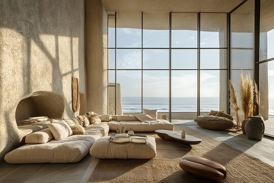 African safari luxe living with ocean backdrop