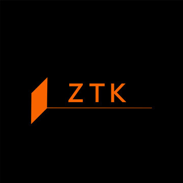 ZTK Letter Initial Logo Design Template Vector Illustration