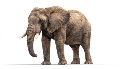 Obraz premium African Elephant Profile