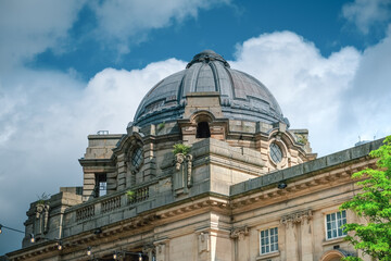 Birmingham Museum and art gallery dome at Chamberlain Square