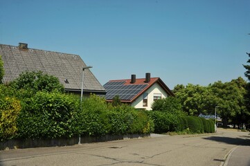Step into the idyllic charm of a quaint German village.