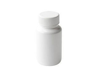 Blank White Pill Bottle Mockup