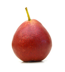 Fresh pears isolated on white background