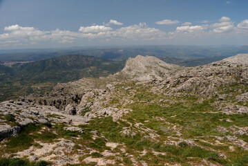 Trekking a Punta Corrasi nel Supramonte di Oliena, panorama da Punta Corrasi