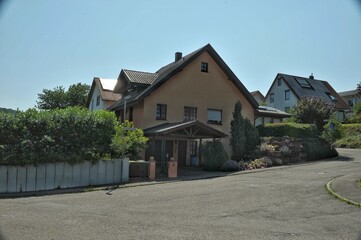 Step into the idyllic charm of a quaint German village.