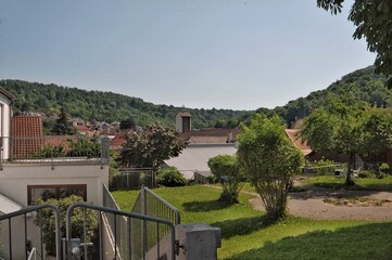 Step into the idyllic charm of a quaint German village.
