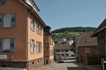 Step into the idyllic charm of a quaint German village.