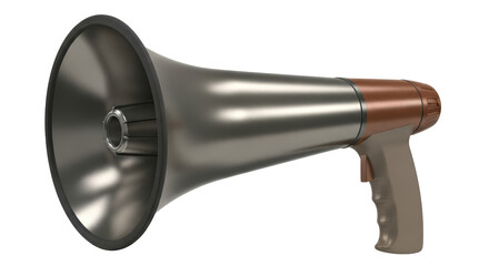 Isolated Megaphone