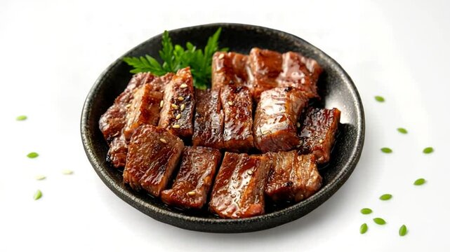 sendai gyutan grilled beef tongue video